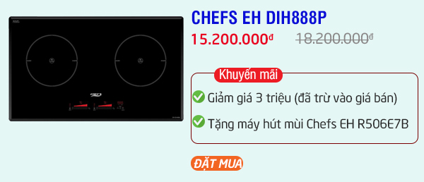 khuyến mãi bếp từ chefs eh dih888p