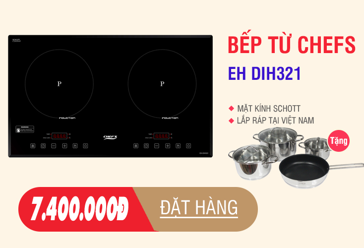 khuyến mãi bếp chefs mùa dịch côvy