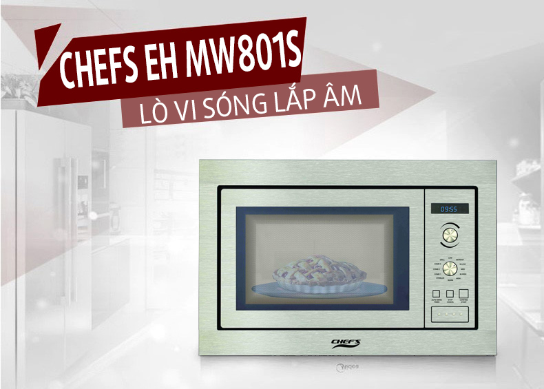  lò vi sóng chefs eh mw801s