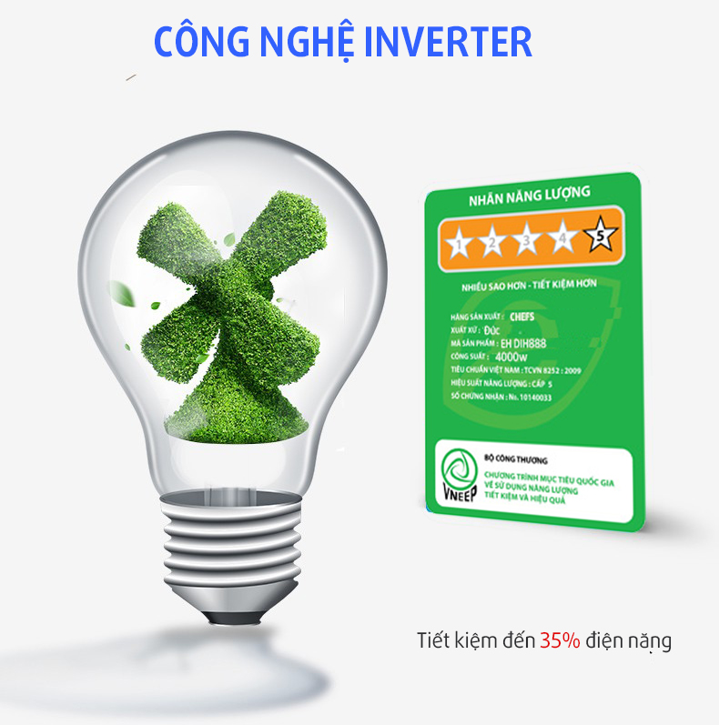 lý do nên chọn bếp từ chefs eh dih888