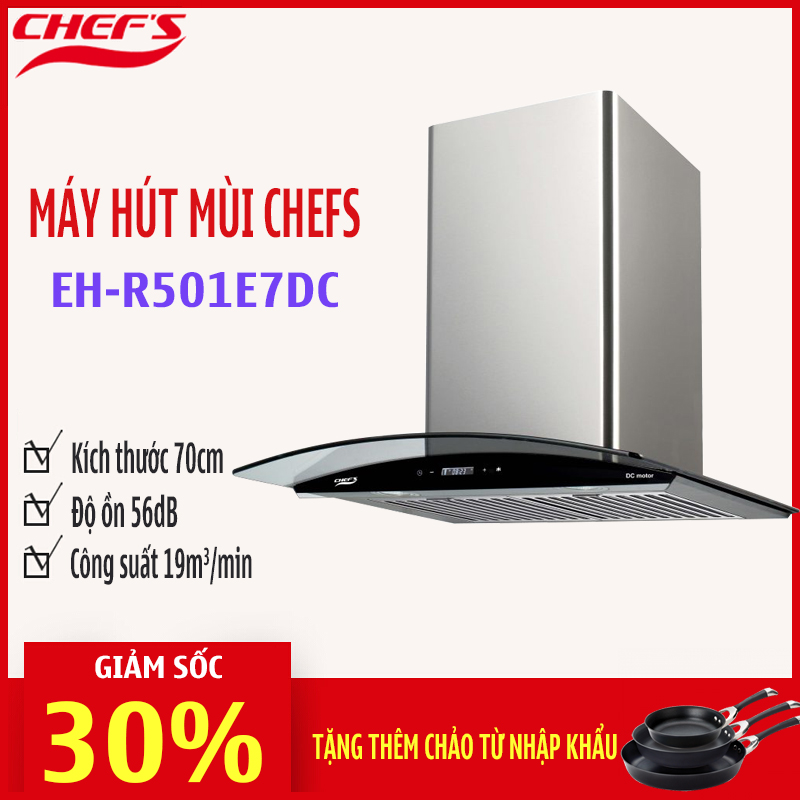 Hút mùi Chefs - Một phần không thể thiếu của căn bếp hiện đại