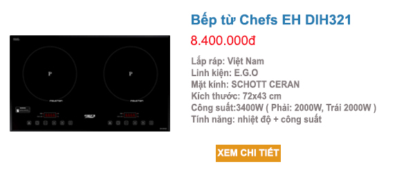 bếp từ chefs eh dih321