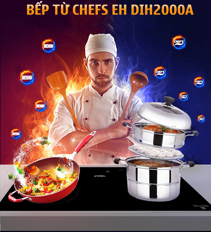 Những điều cần biết về mẫu bếp từ Chefs tầm giá 5 triệu