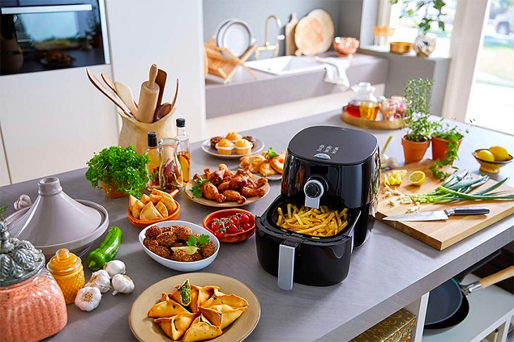 Nồi chiên không dầu Chefs EH CWF180 chiên được món gì