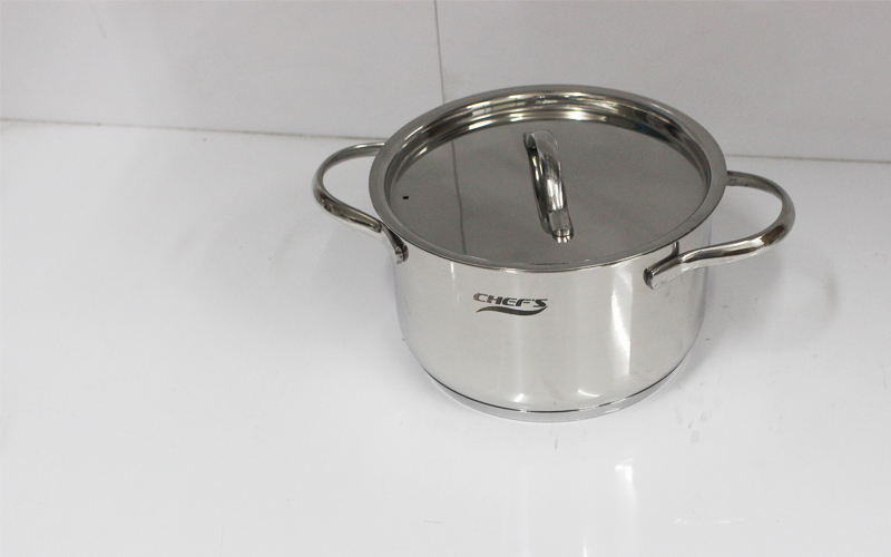 Bộ nồi 5 chiếc Chefs inox 304