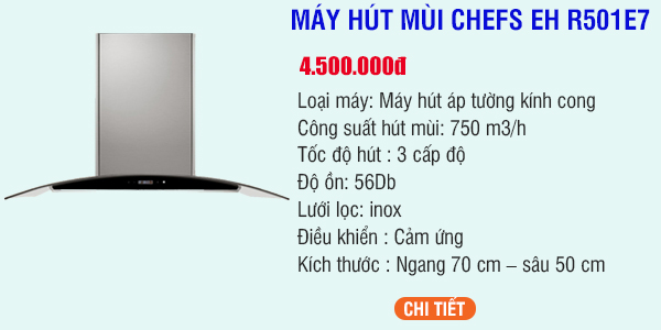 máy hút mùi chefs eh r501e7