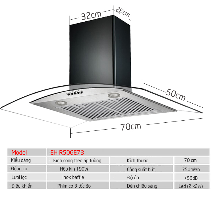 máy hút mùi chefs eh r506e7b