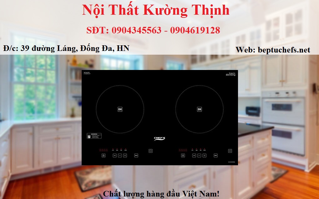 Trải nghiệm cùng bếp từ chefs eh dih2000A mới năm 2017