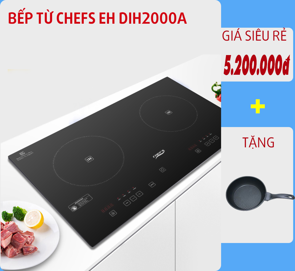 ưu đãi mùa dịch bếp từ chefs