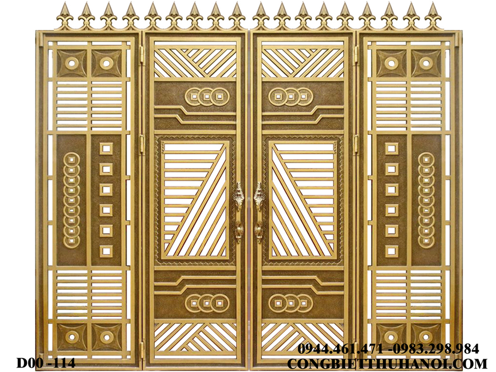 cong 4 canh nha hien dai