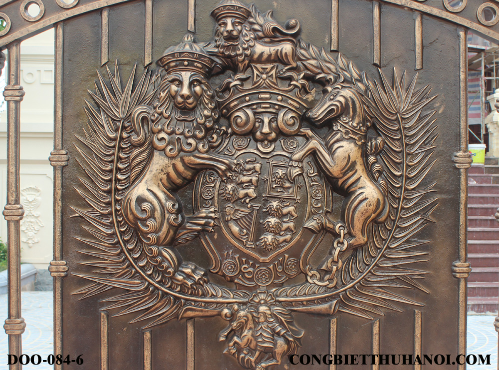 cổng đồng đúc đẹp