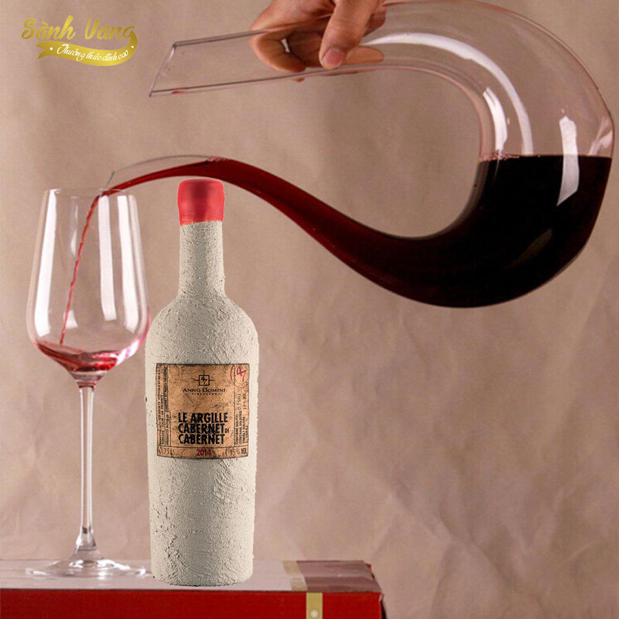 Lead Free Crystal Decanter Hand Made 1200ml (Decanter số 6)