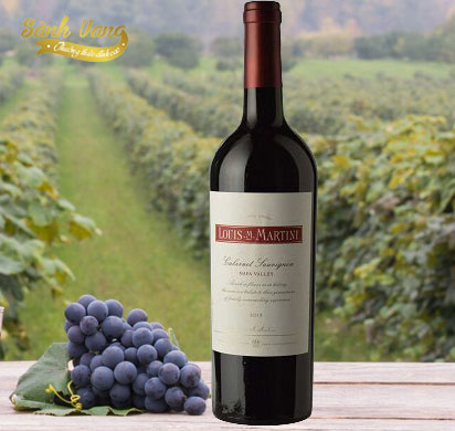 Chai rượu Vang Mỹ Louis Martini Cabernet Sauvignon Napa Valley nổi tiếng