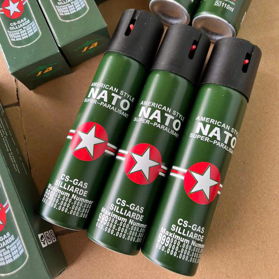 4 Lý Do Nên Mua Bình Xịt Cay NATO Để Tự Vệ Phòng Thân