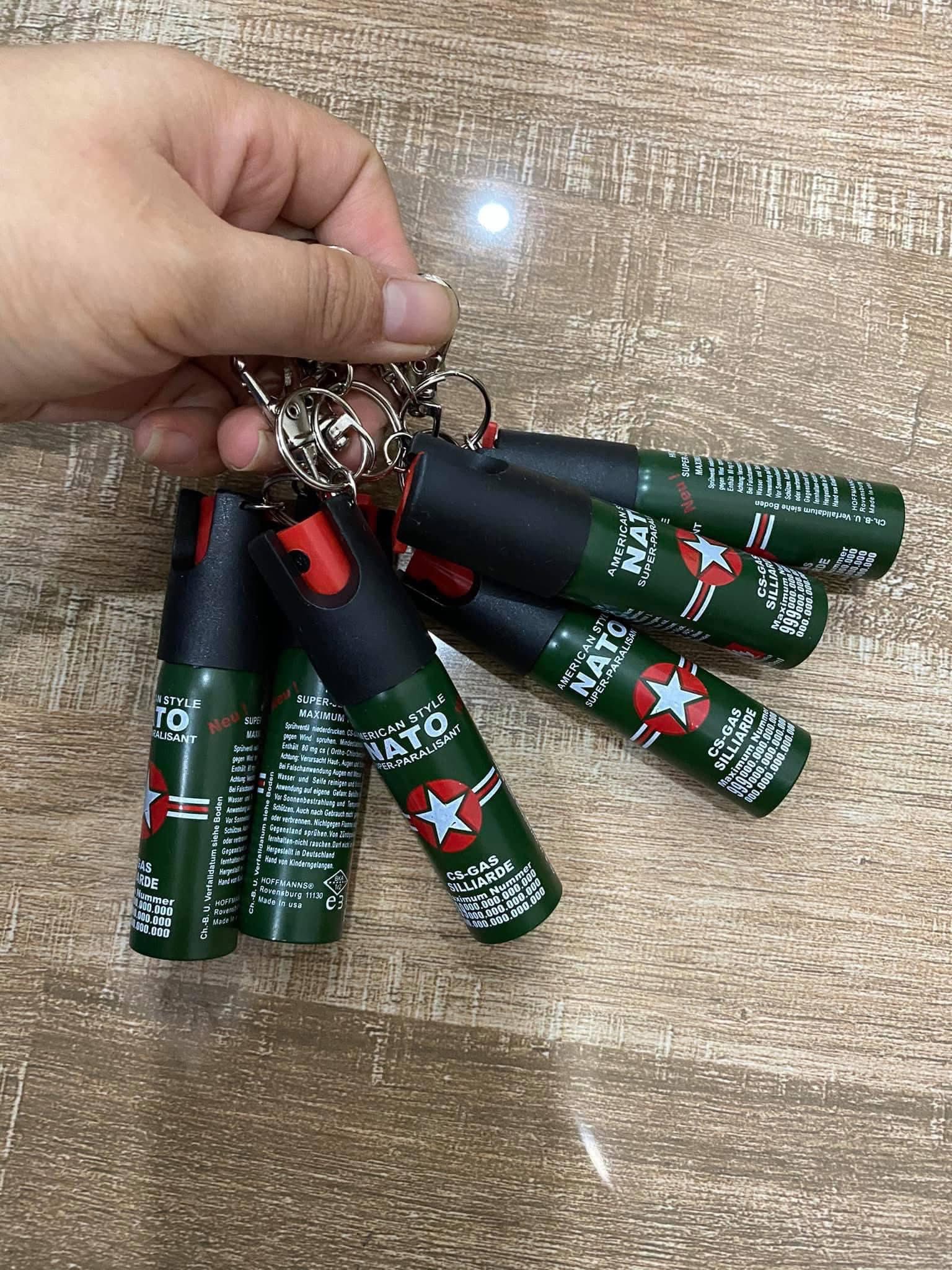 Địa chỉ mua xịt cay móc khoá uy tín ở Hồ Chí Minh