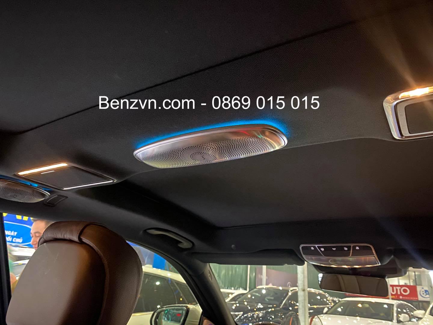 Mercedes-benz S450 nâng cấp Loa trần,cảnh báo điểm mù