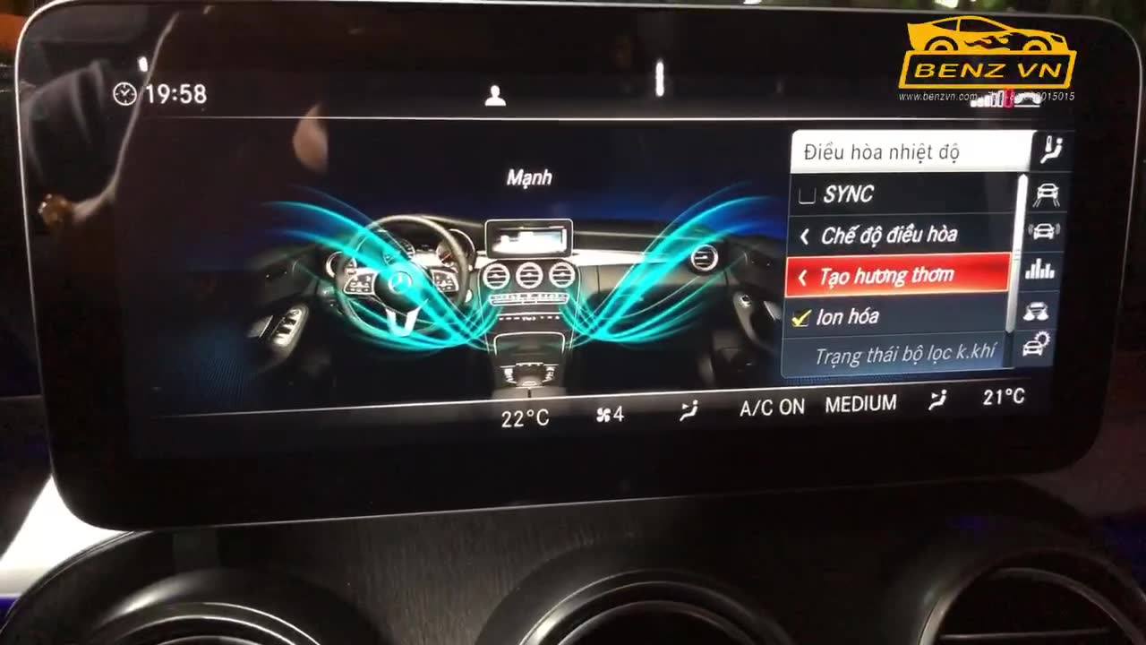 Mercedes benz C300 AMG 2019 nước, hoa, ion