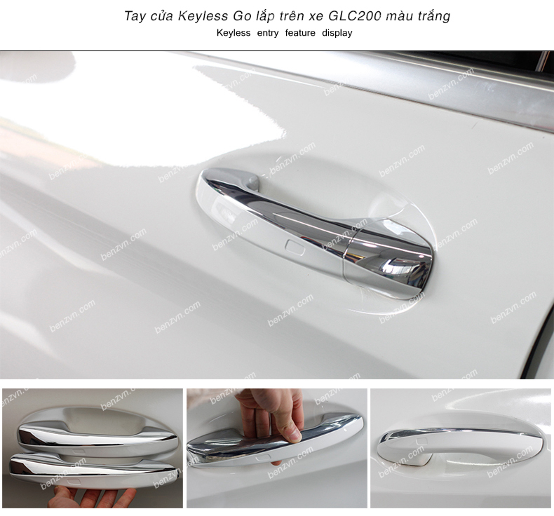 Hướng dẫn sử dụng chức năng mở khoá Keyless Go Mercedes benz