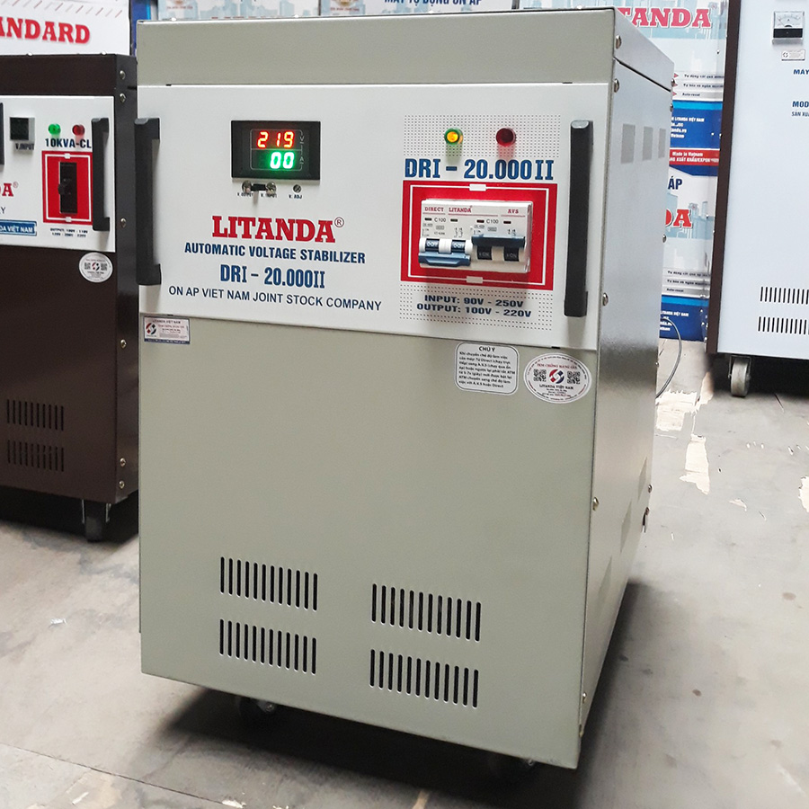 Litanda Voltage Stabilizer 20KVA Into 90V~250V Output 220V Genuine New Life