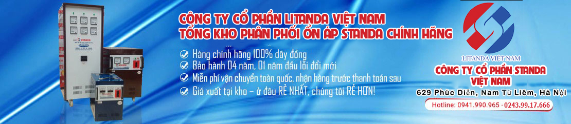 Trang Chủ Ổn Áp Standa - Công Ty Cổ Phần Standa Việt Nam | Standa