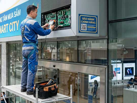 Nhật ký bảo hành biển quảng cáo và các mặt hàng POSM