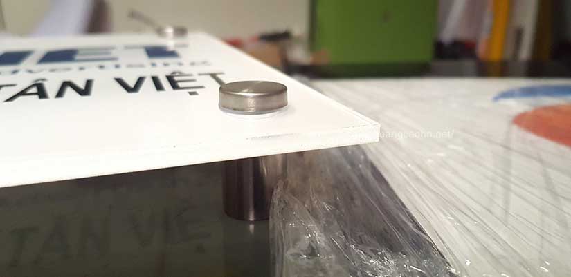 Bảng hiệu công ty mica, làm biển công ty, biển công ty đẹp, biển mica công ty