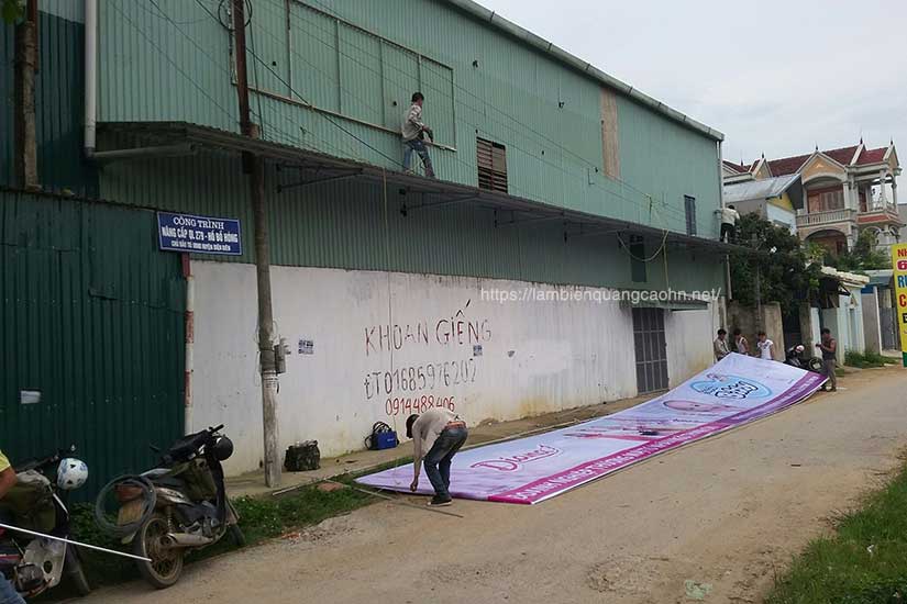 Biển bạt hiflex, treo banner