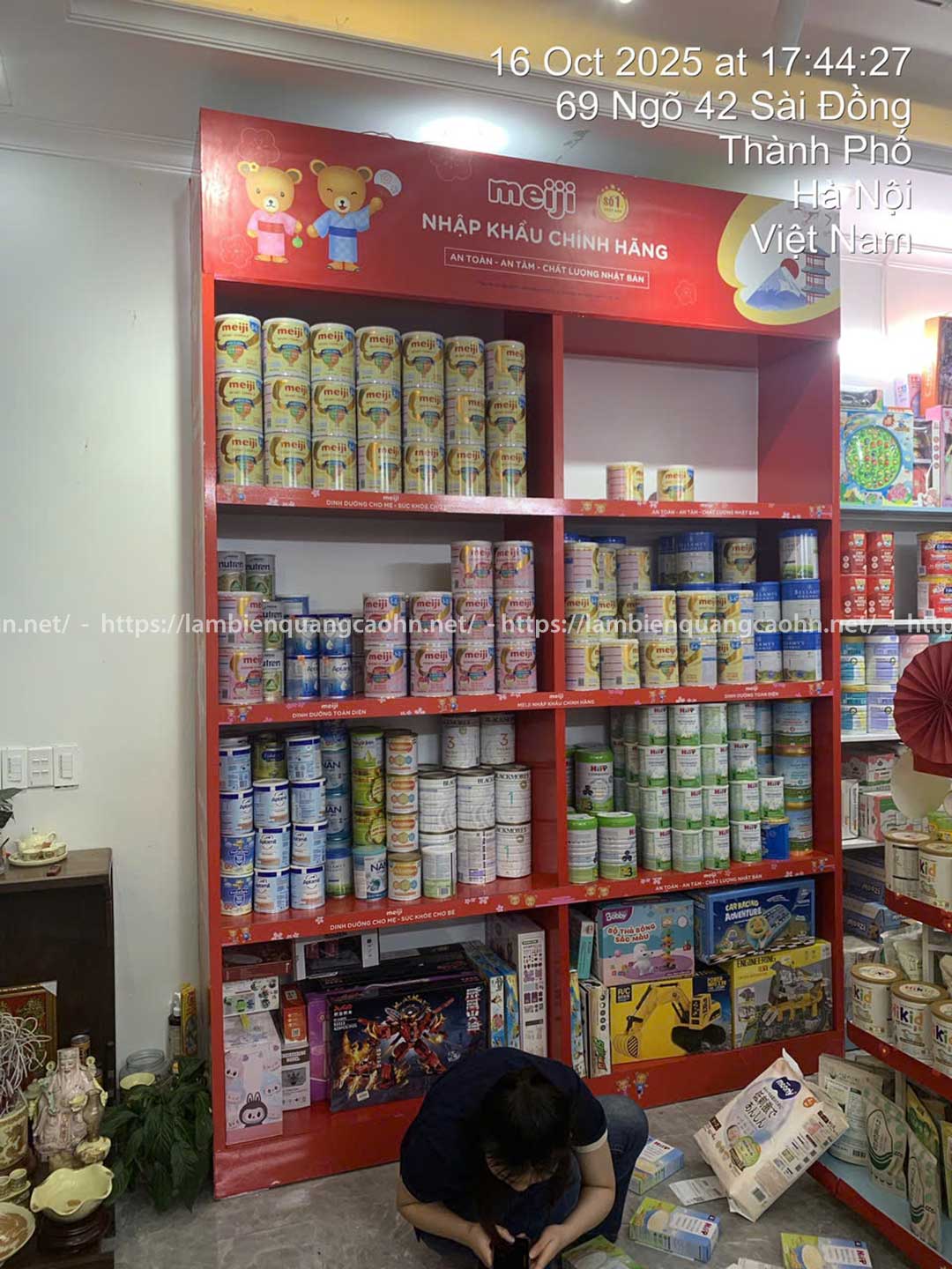 Bảo hành kệ trưng bày