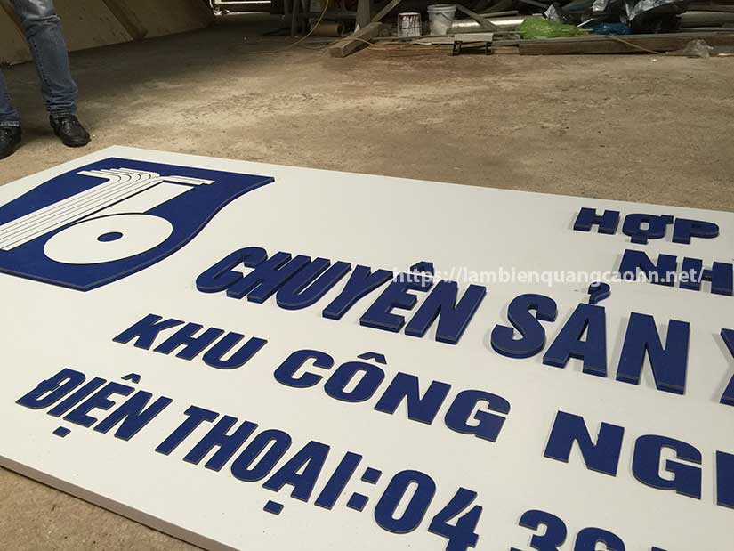 biển alu chữ nổi giá rẻ
