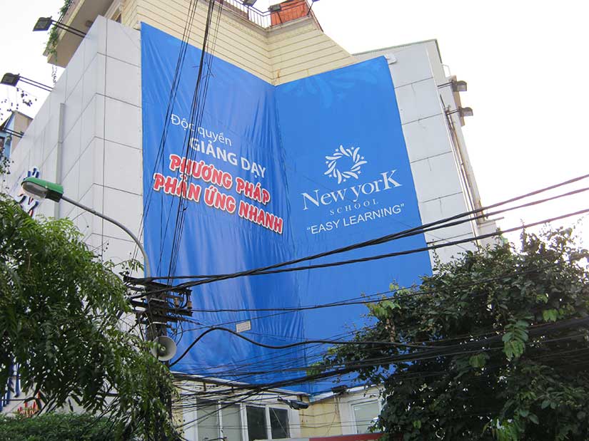 Biển bạt hiflex, treo banner