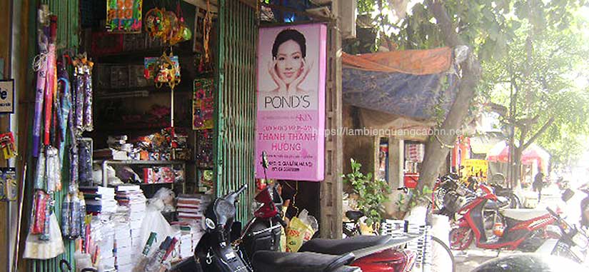 biển hiệu cửa hàng, biển bạt, làm biển quảng cáo, biển bạt hộp đèn