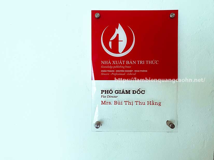 biển công ty mica, logo công ty mica