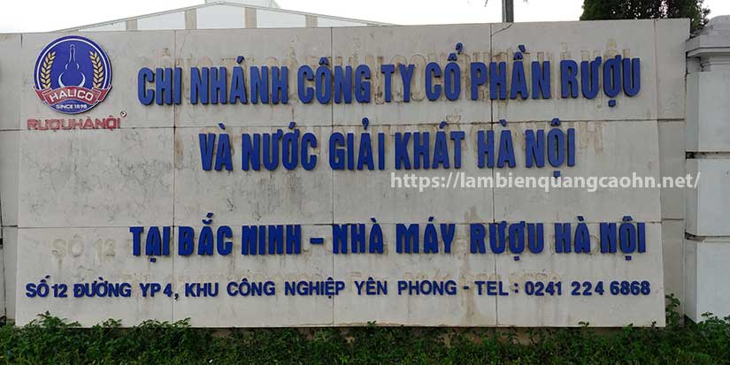 biển hiệu công ty