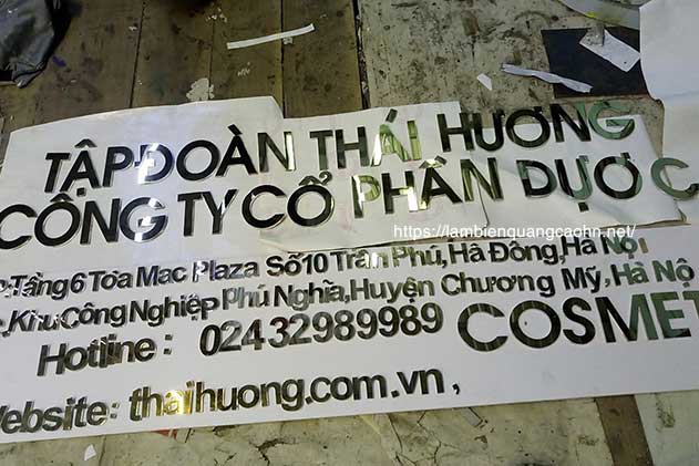 Biển hiệu công ty