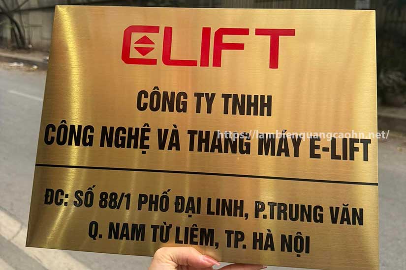 giá biển inox ăn mòn