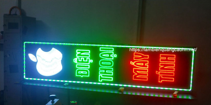 Biển LED nháy, biển led, biển quảng cáo điện thoại