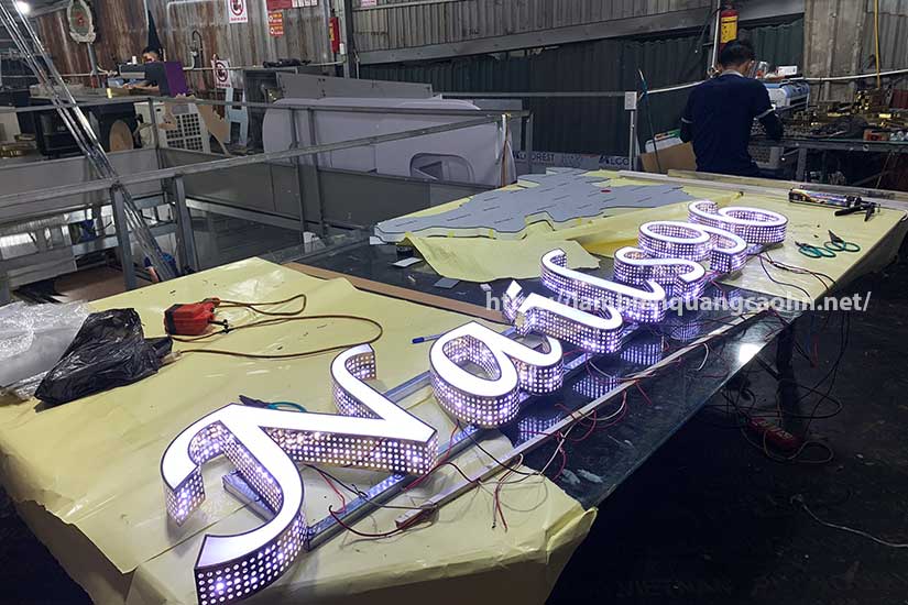 biển quảng cáo chữ nổi đẹp