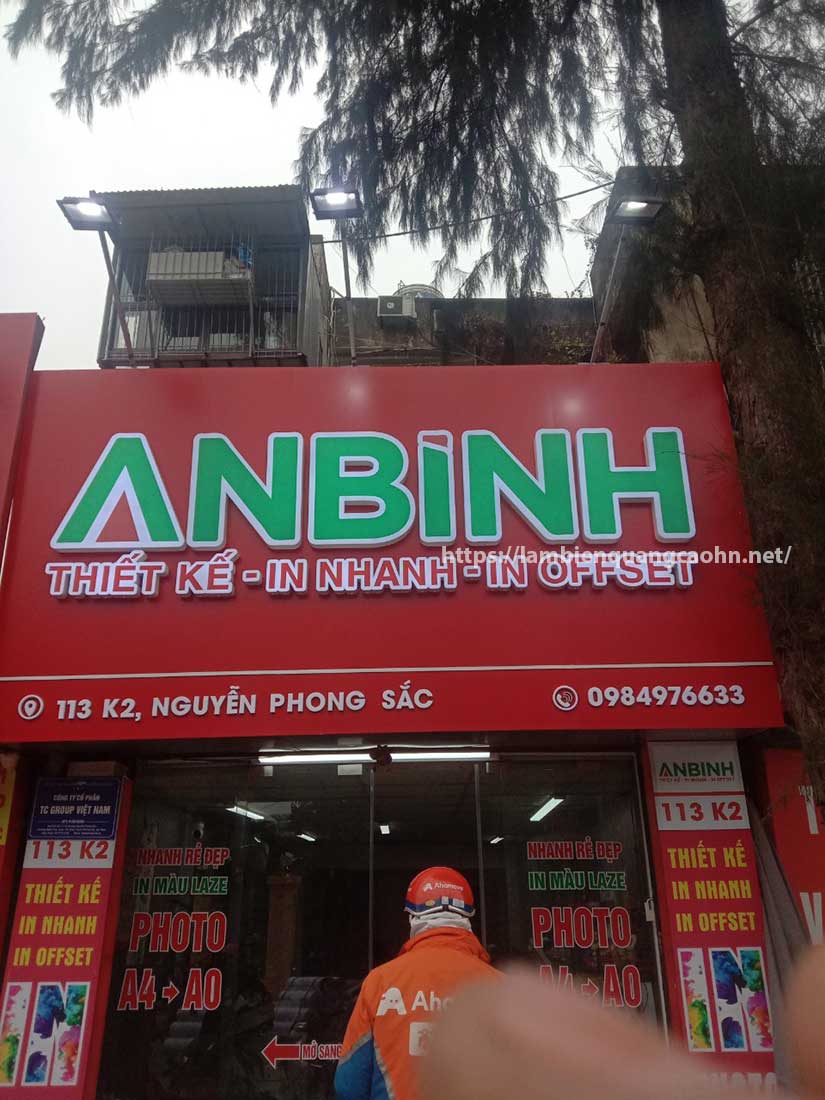 biển quảng cáo chữ nổi đẹp