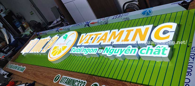 biển quảng cáo chữ nổi đẹp