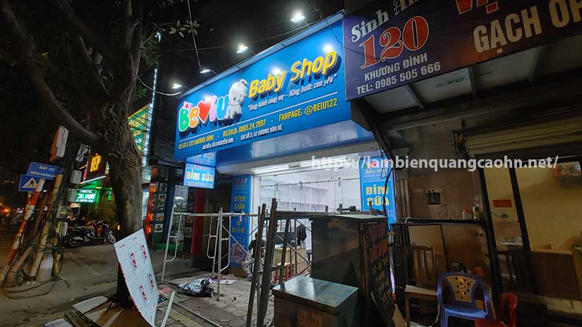 biển quảng cáo chữ nổi đẹp