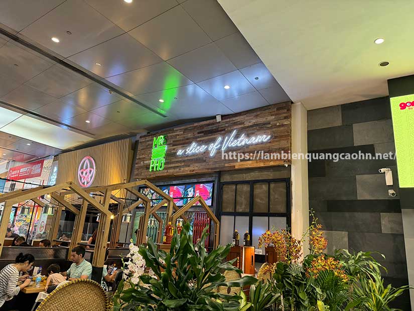 biển quảng cáo chữ nổi đẹp