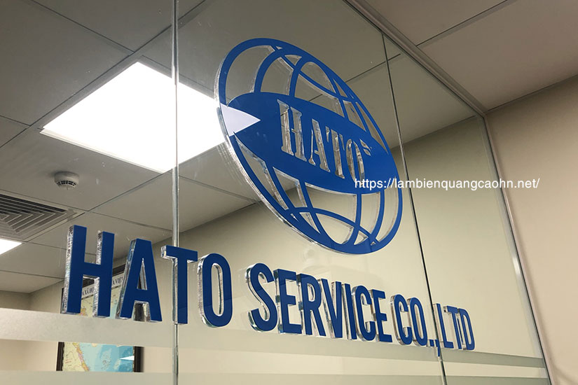 biển quảng cáo công ty, biển công ty, làm biển công ty, mẫu biển công ty