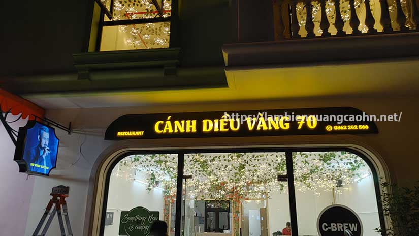 biển quảng cáo nhà hàng