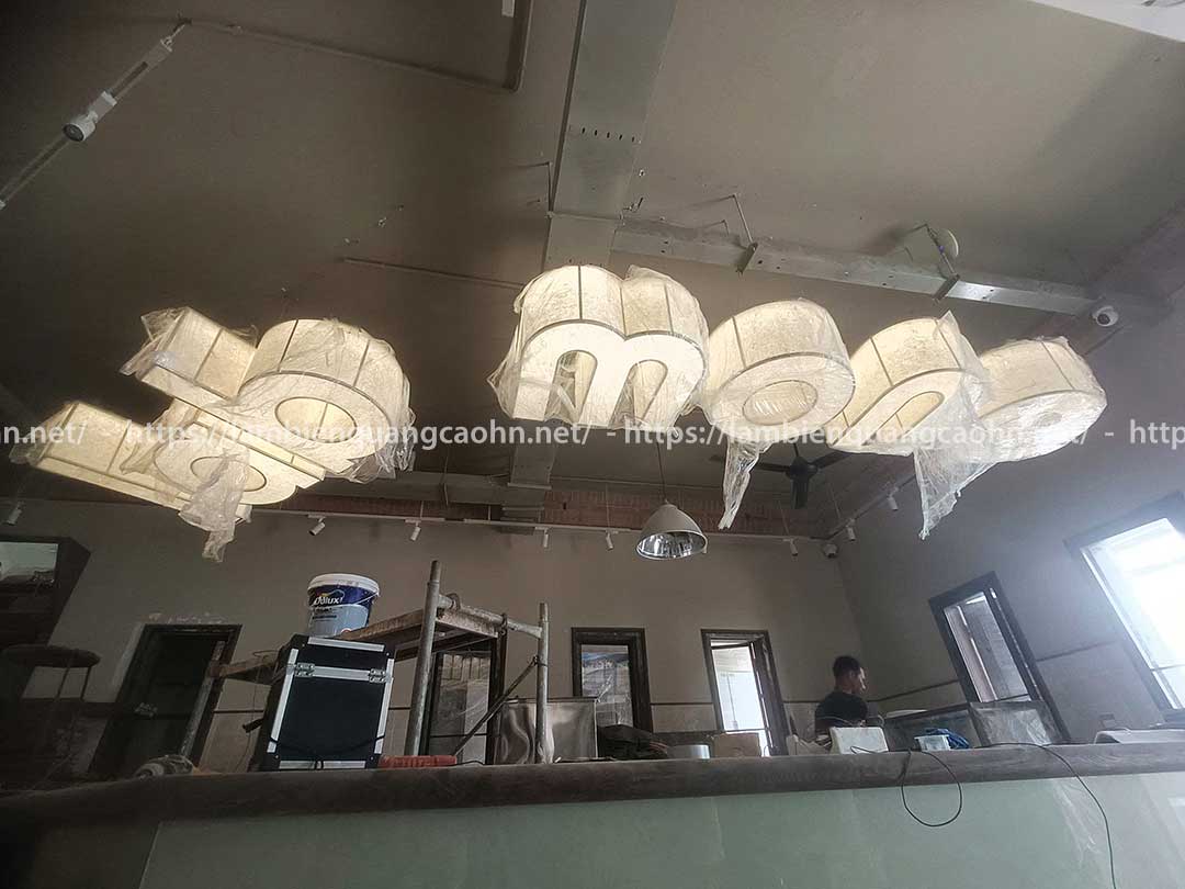 Biển chữ nổi giấy dó
