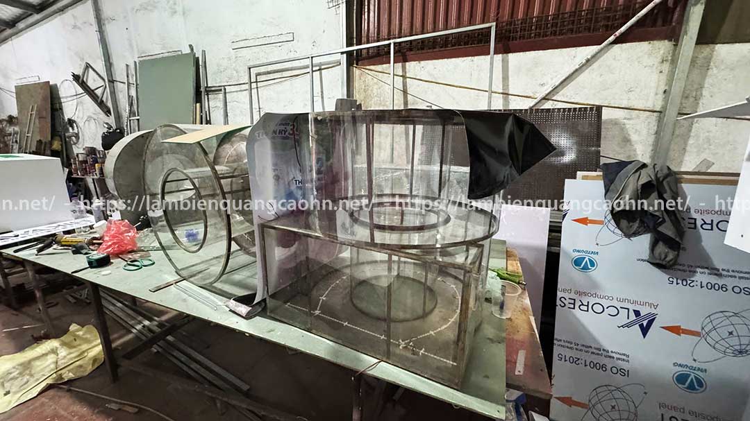 Biển chữ nổi giấy dó