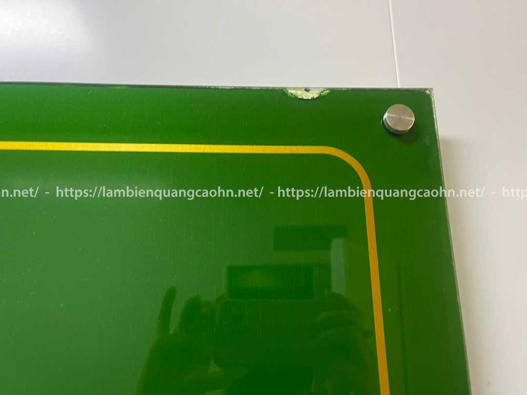 Biển công ty mica