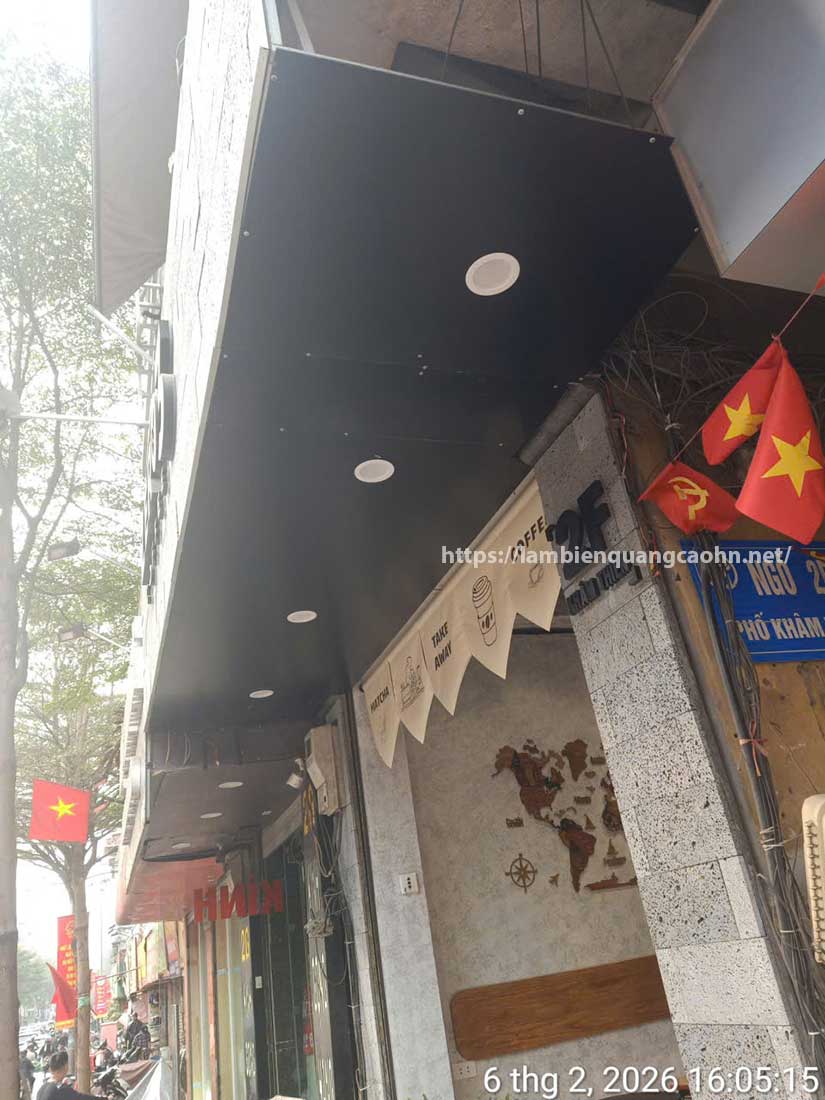 biển quảng cáo ốp gạch