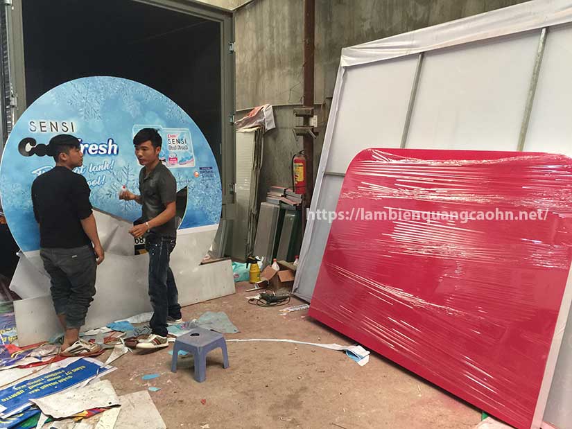 booth bán hàng, quầy bán hàng di động, booth siêu thị