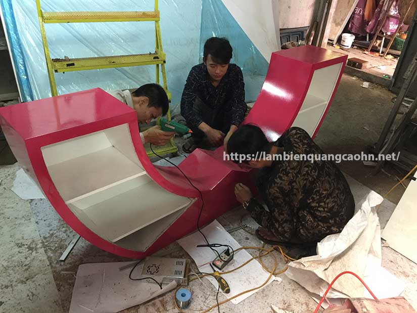 booth bán hàng, quầy bán hàng di động, booth siêu thị