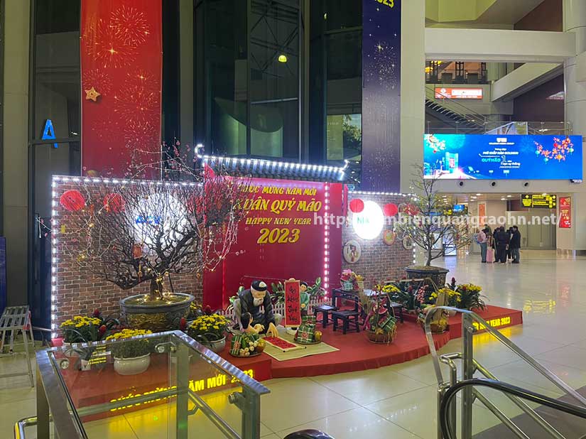 booth check in Tết